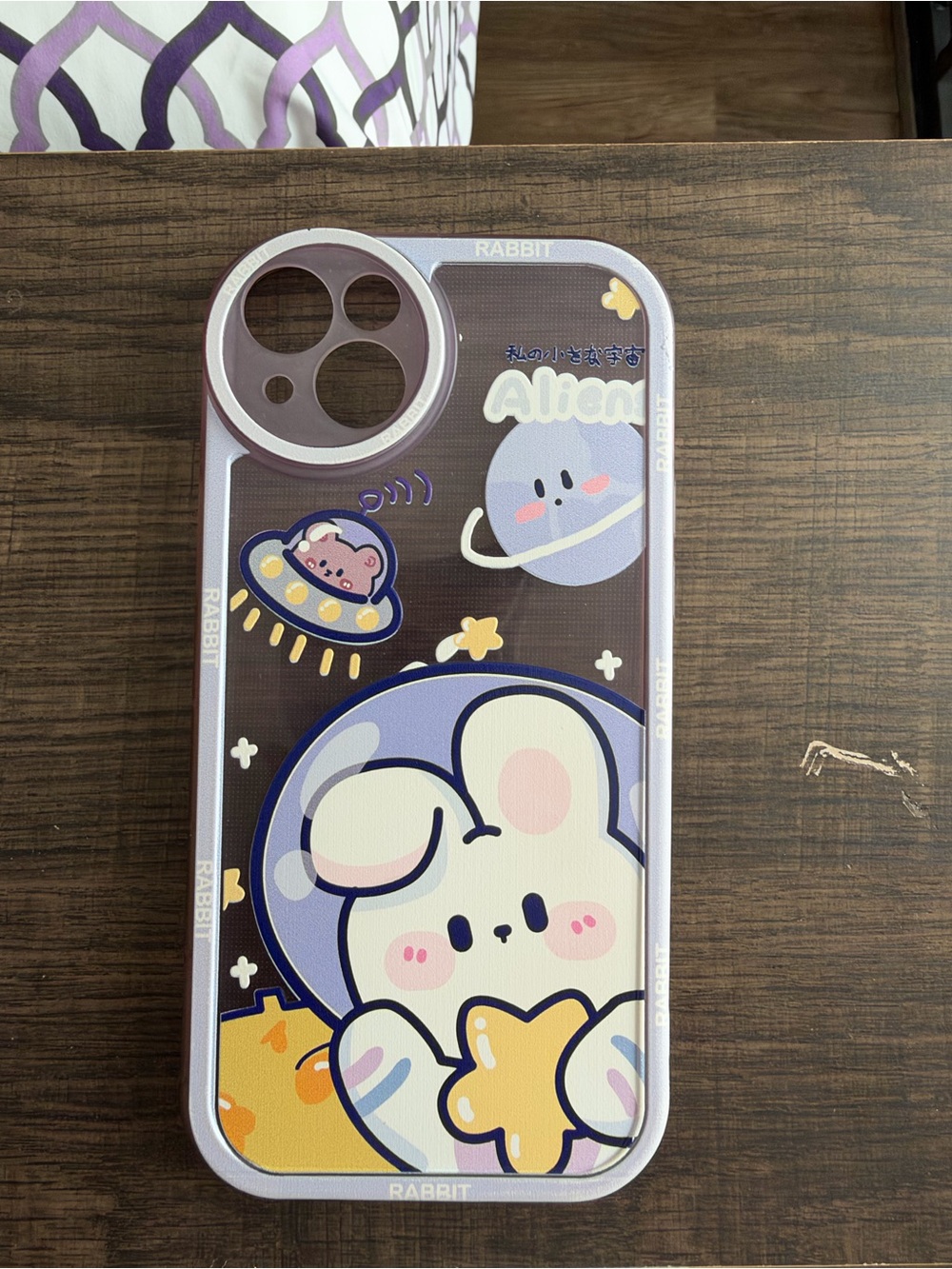 Cute Cartoon Space Bunny Phone Case